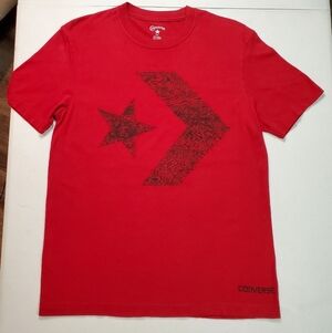 Converse Red men's T-shirt, sz:S